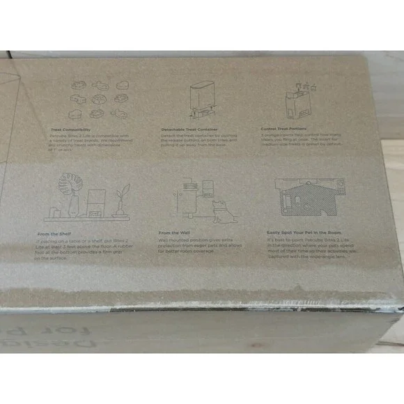 Petcube Bites 2 Lite Smart HD Pet Camera w/ Treat Dispenser SEALED BRAND NEW - Picture 7 of 7